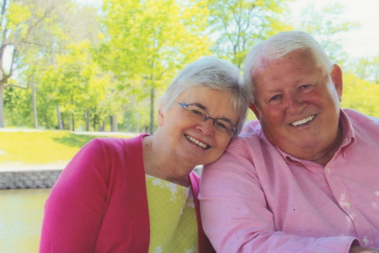 Ada Klopfenstein and Jerry Christensen